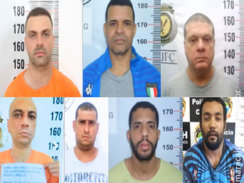 De narcotraficante a chefe paramilitar: MS tem 7 criminosos entre os mais procurados do Brasil