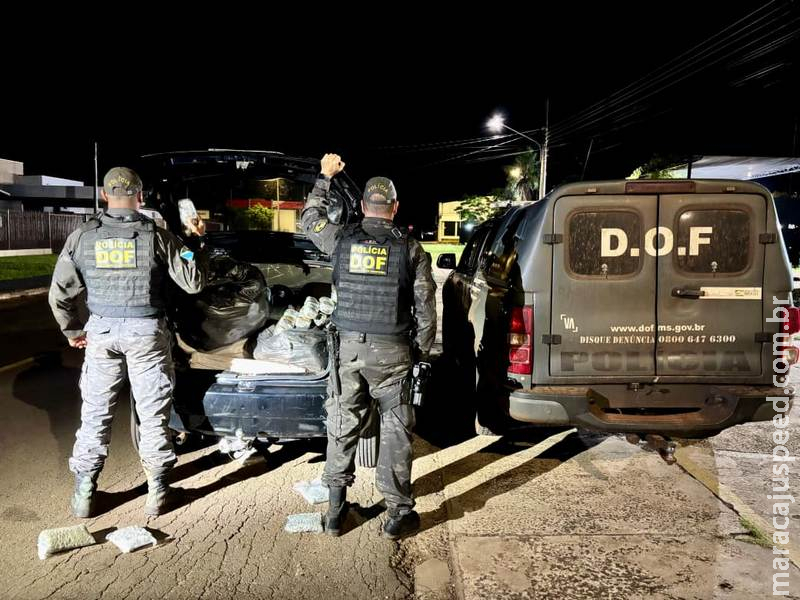DOF apreende mais de 150 quilos de maconha, haxixe e skunk em Amambai