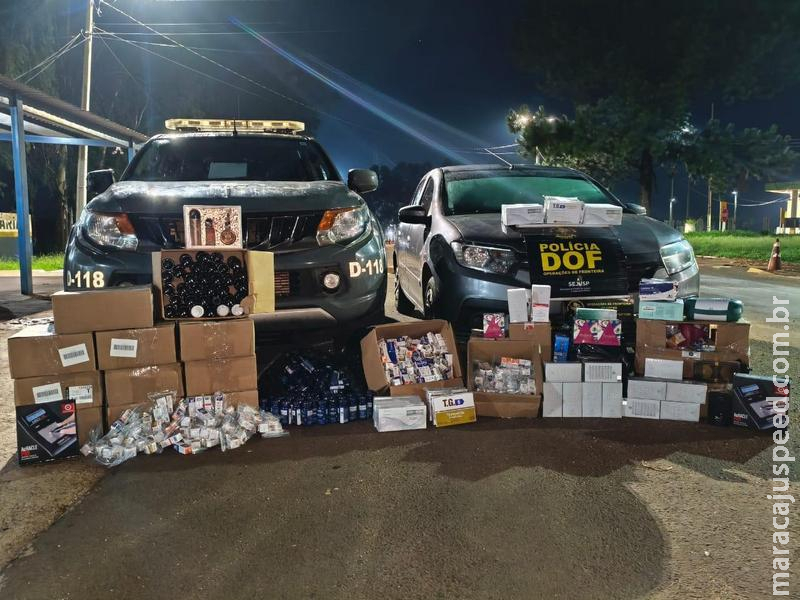DOF prende homem com quase 500 canetas emagrecedoras que seguiam para Campo Grande