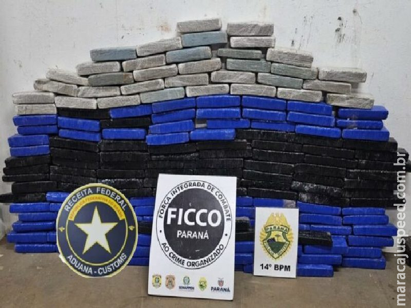 FICCO/PR e Receita Federal prendem dois homens por tráfico internacional de drogas no Paraná