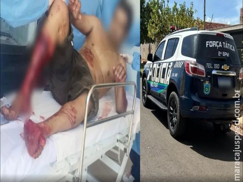 Homem agride deficiente físico, toma arma de PM, resiste à prisão é baleado e preso em Três Lagoas