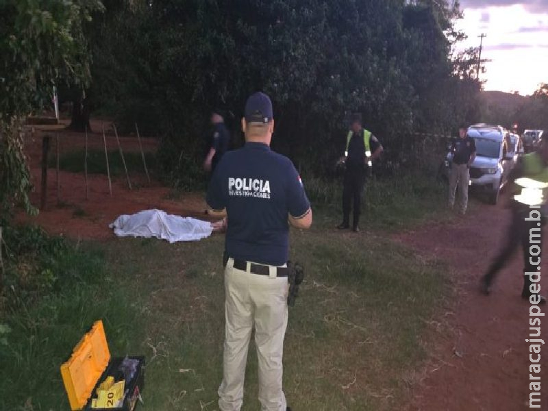 Homem é assassinado a tiros na fronteira com o Paraguai  