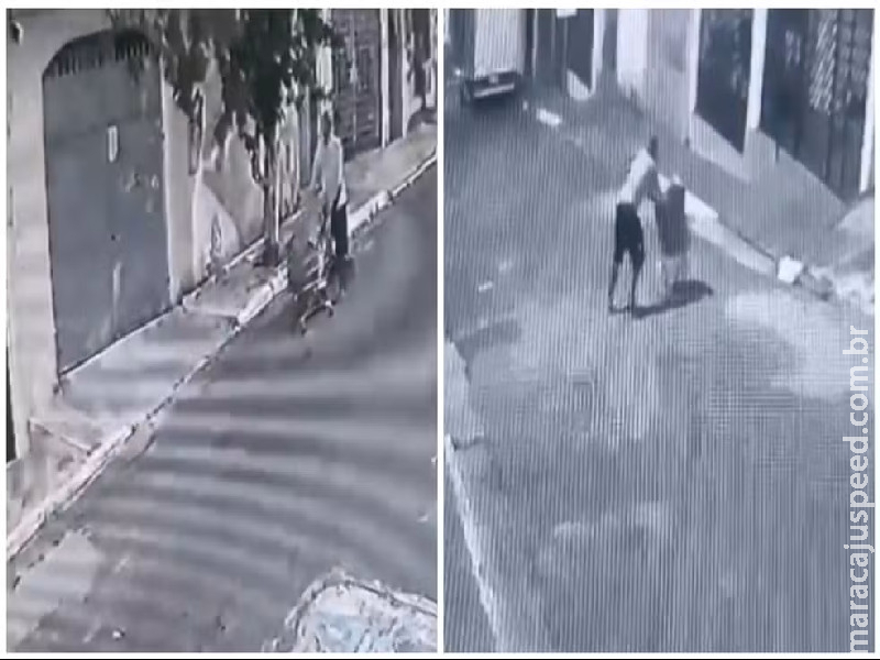 Homem é flagrado empurrando carrinho de mercado com corpo de mulher morta por rua da Zona Leste de SP