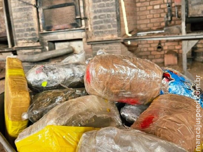 Incineração destrói 145 quilos de drogas no interior do MS