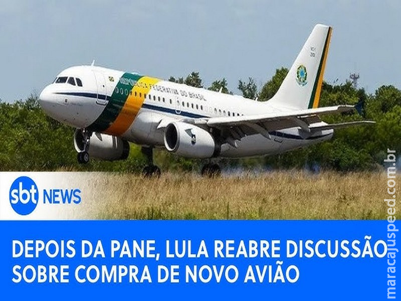 Lula avalia compra de novo avião presidencial de até R$ 2 bilhões
