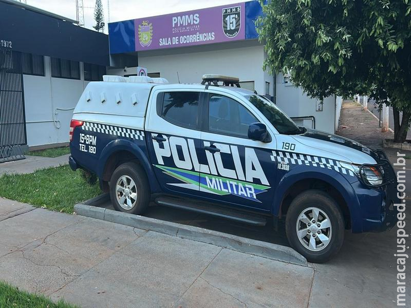 Maracaju: PM prende homem que ameaçou degolar esposa e arremessou travessa de vidro na Vila Juquita