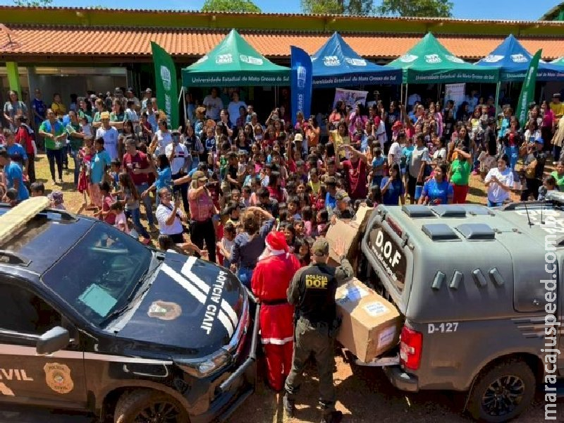 MS em Ação registra mais de 5 mil atendimentos e reforça presença do Estado em aldeia indígena de Antônio João