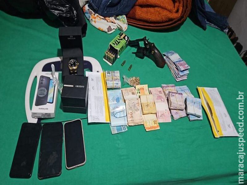 Operação integrada contra o tráfico resulta em quatro prisões em Cassilândia