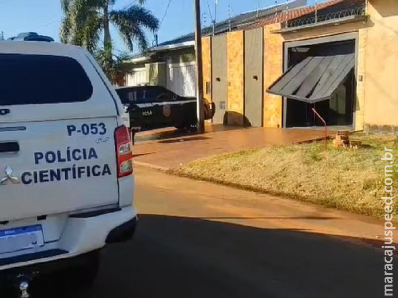 Operação que mira PCC apreende fuzil, dinheiro e bens de luxo em cidade de MS na fronteira com o Paraguai
