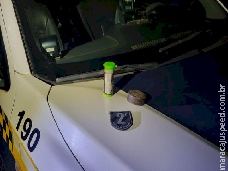 PM de Caarapó flagra menor de 13 anos com acessório para consumo de droga em casa já conhecida por uso de entorpecentes 