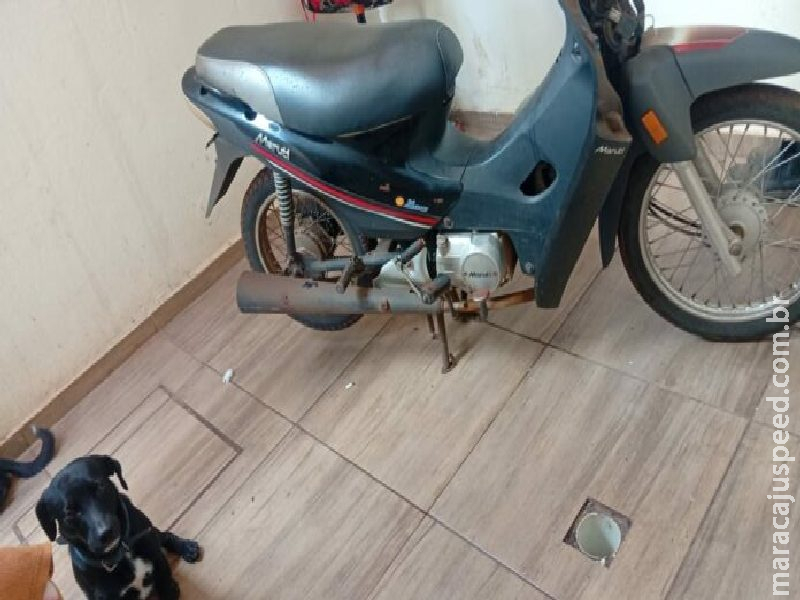PM de Ponta Porã recupera motocicleta furtada e prende autor