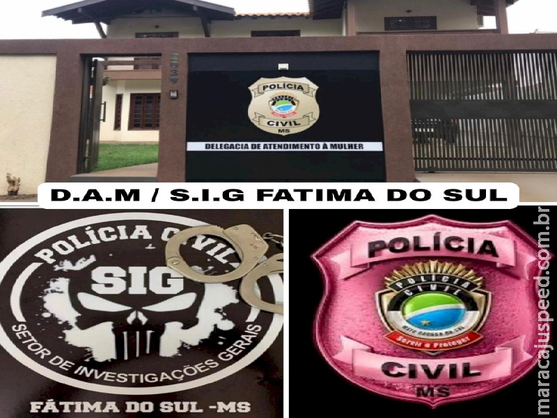 Polícia Civil de Fátima do Sul, com apoio do S.I.G. de Nova Andradina, prende suspeito de tentativa de feminicídio 