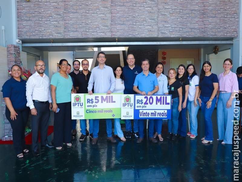 Prefeitura de Maracaju realiza o Sorteio IPTU Premiado 2025, confira os ganhadores