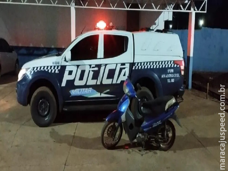 Sem CNH e alcoolizado, motoqueiro é preso em Nova Alvorada do Sul