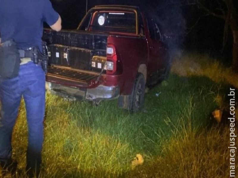 Traficante morre em confronto com a polícia e cinco são presos na fronteira com MS