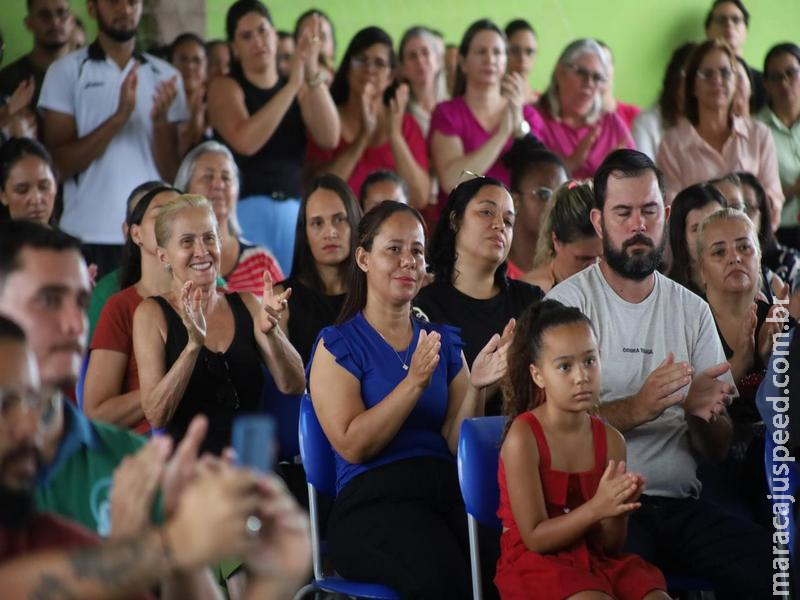 Água Clara recebe pacote de obras de infraestrutura e educação para melhorar a vida do cidadão