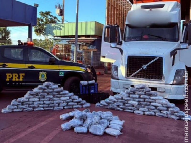 Boliviano é flagrado traficando quase 200kg de skunk