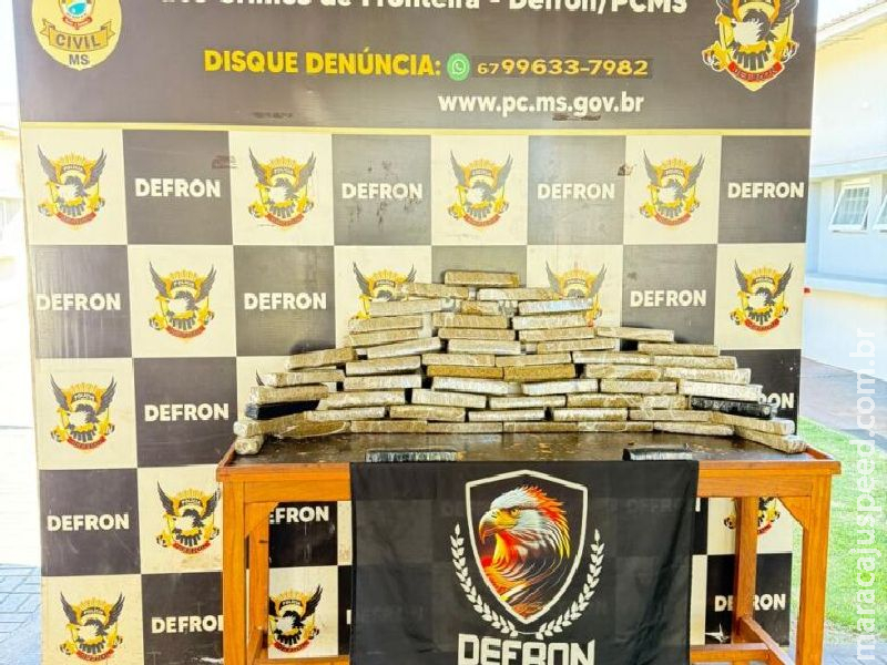 Investigação identifica residência usada para tráfico e apreende 40 kg de maconha em Dourados