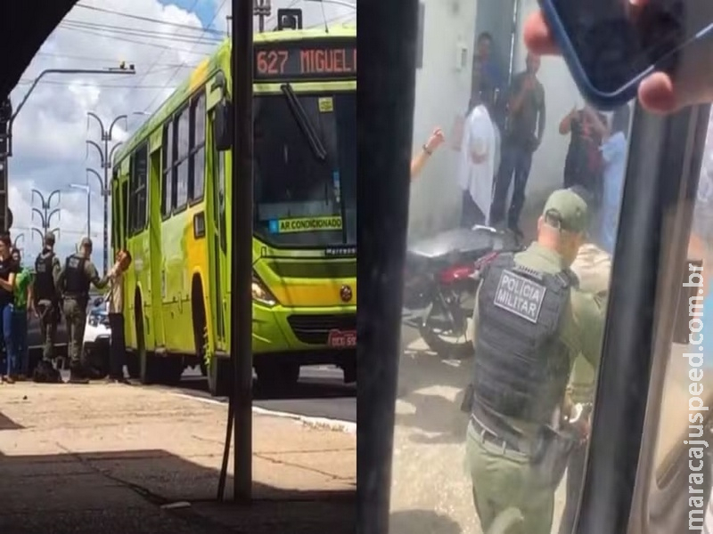 Jovem ejacula em passageira dentro de ônibus e é preso na zona Sul de Teresina