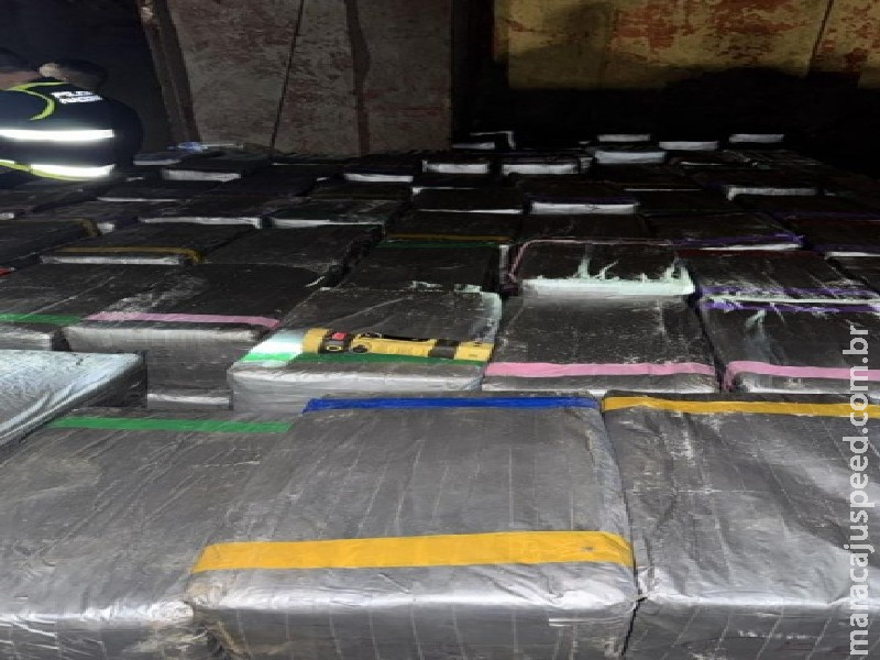 PF participa de operação internacional que resulta na apreensão de quase 10 toneladas de cocaína em alto-mar