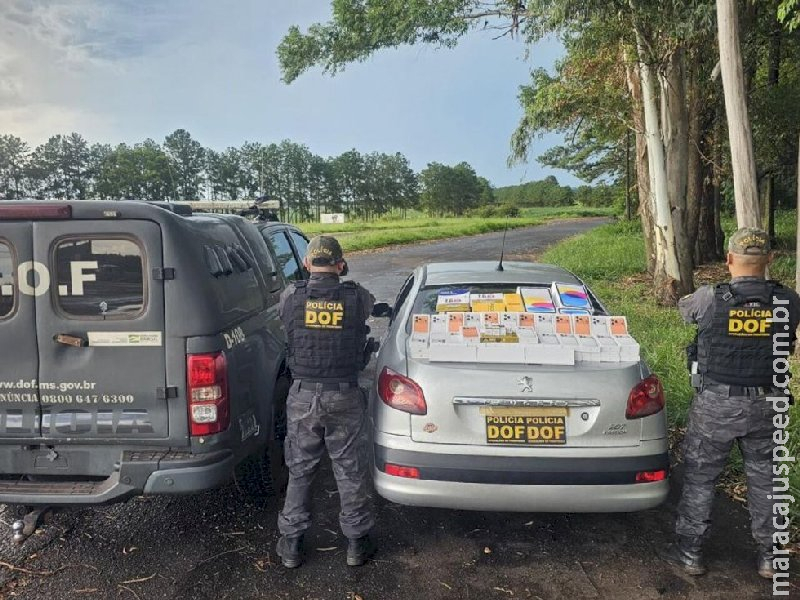 Polícia apreende mais de R$ 650 mil em celulares e medicamentos para emagrecimento