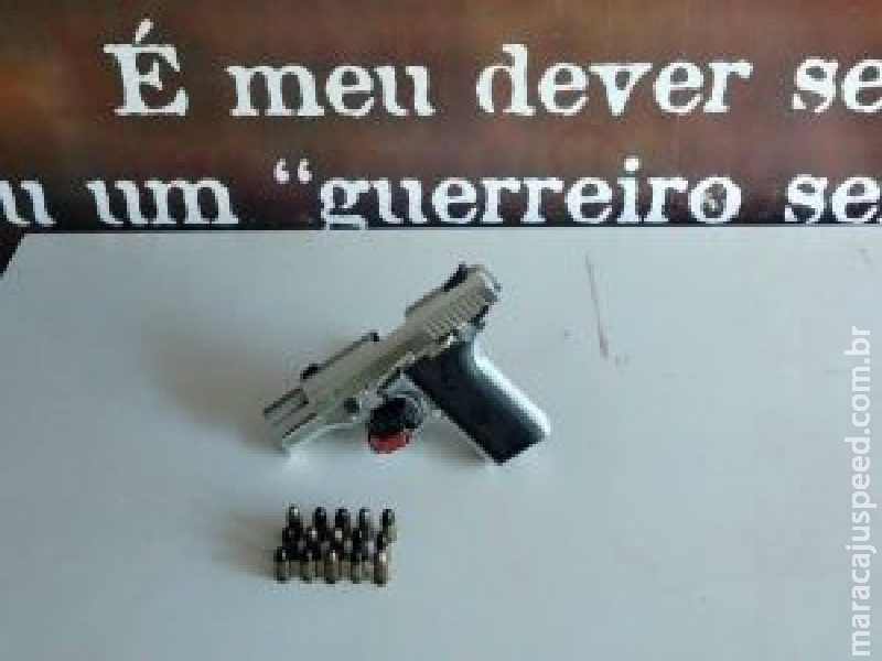 Polícia Civil apreende armas de fogo e munições de homens investigados por violência contra mulher em Campo Grande