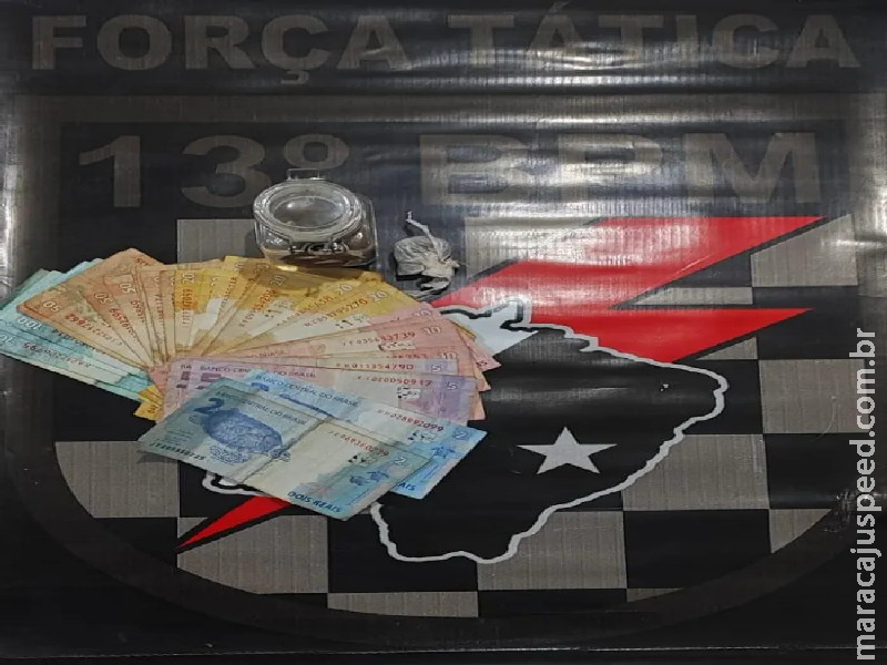 Polícia Militar prende casal após acompanhamento, apreende entorpecentes e constata descumprimento de medida judicial em Paranaíba