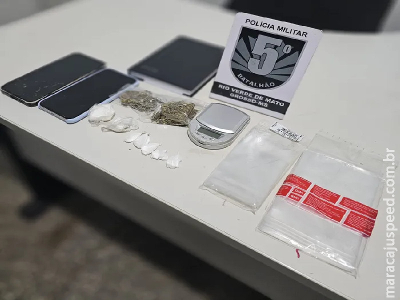 Polícia Militar prende mulher por tráfico de drogas em Rio Verde