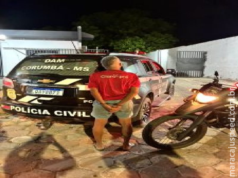 Policiais civis prendem suspeito de feminicídio em Corumbá