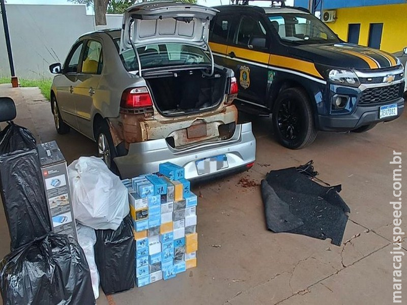 PRF apreende celulares em Nova Andradina (MS)