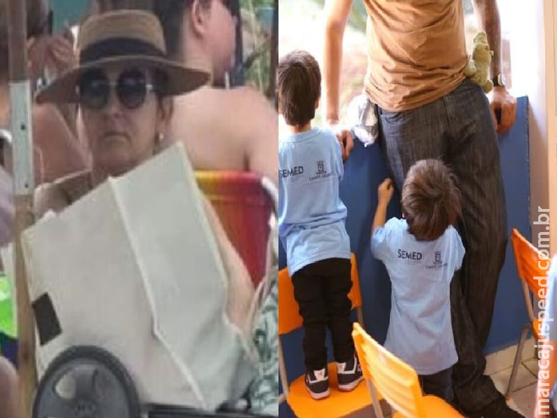 Professores denunciam atraso em salários enquanto prefeita de Campo Grande curte praia em SC  Leia mais em: https://www.topmidianews.com.br/campo-grande/adriane-curte-praia-enquanto-atrasa-salario-dos-professores-de-campo/234145/