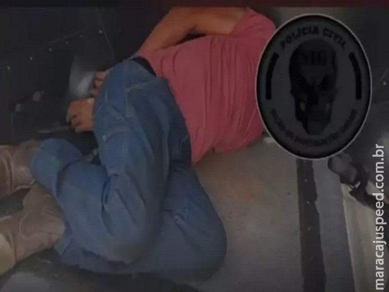 Taxista esfaqueia namorada no pescoço e é preso durante fuga pela BR-262