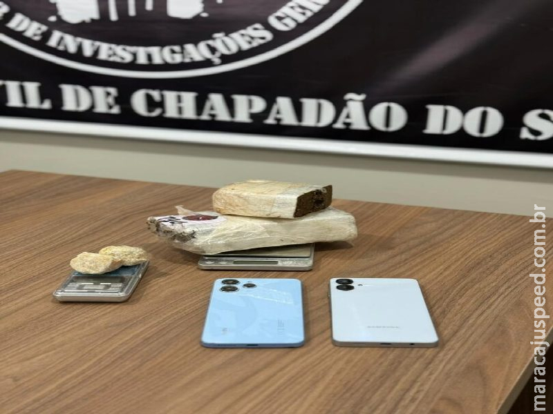 Traficante e homem com arma são presos em ação contra o tráfico em Chapadão do Sul