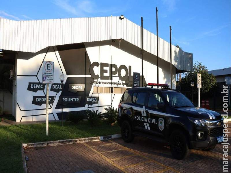 Trio é preso furtando comércio e até cachorro vai parar na delegacia em Campo Grande