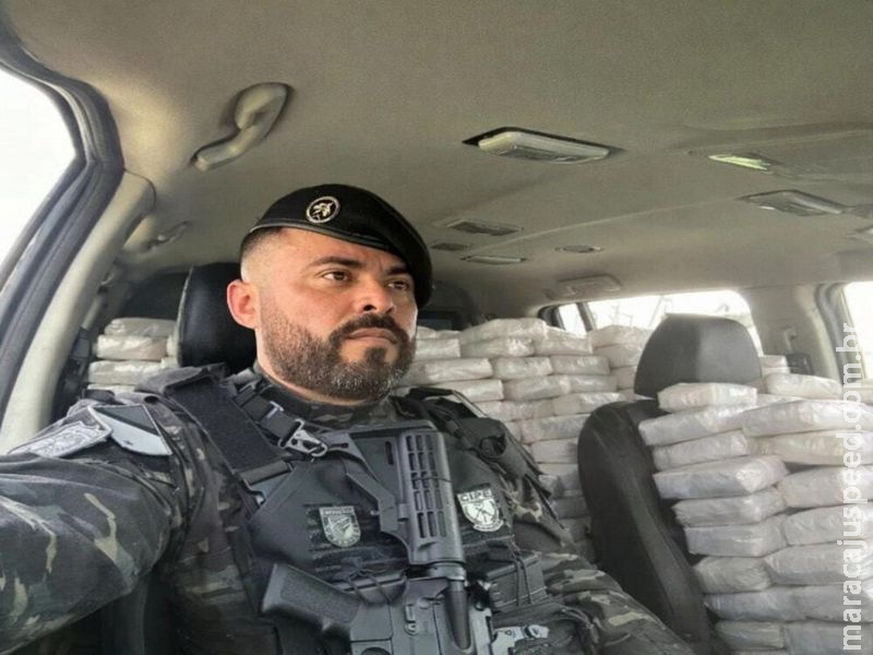 Agente de elite é preso com 300 quilos de cocaína dentro de viatura oficial