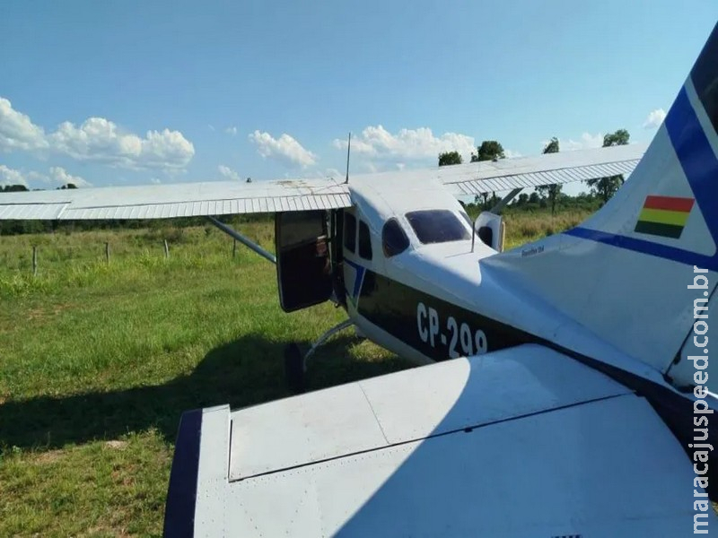 Apreensão de avião com drogas gera prejuízo de R$ 23,8 milhões ao tráfico em MS