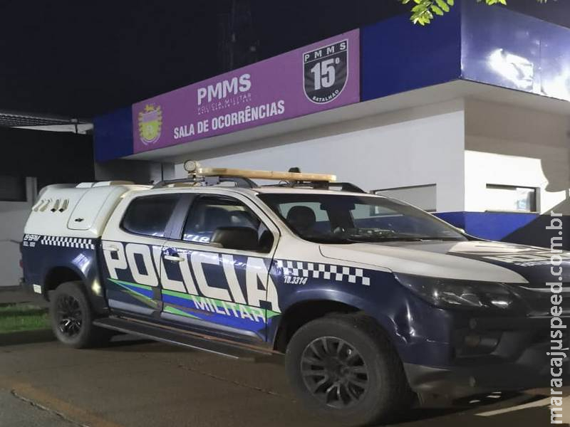 Briga de casal termina em encaminhamento à Delegacia em Maracaju