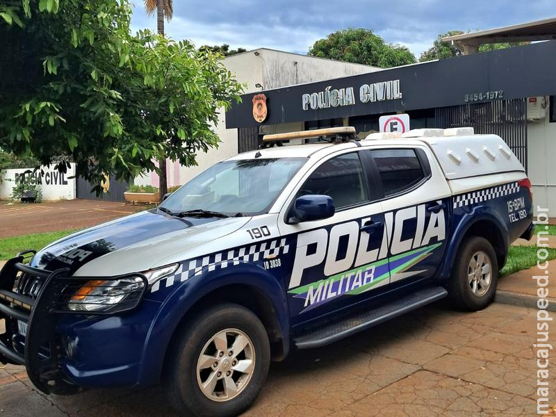 Briga entre casal em situação de rua termina com homem ferido e mulher detida no centro de Maracaju