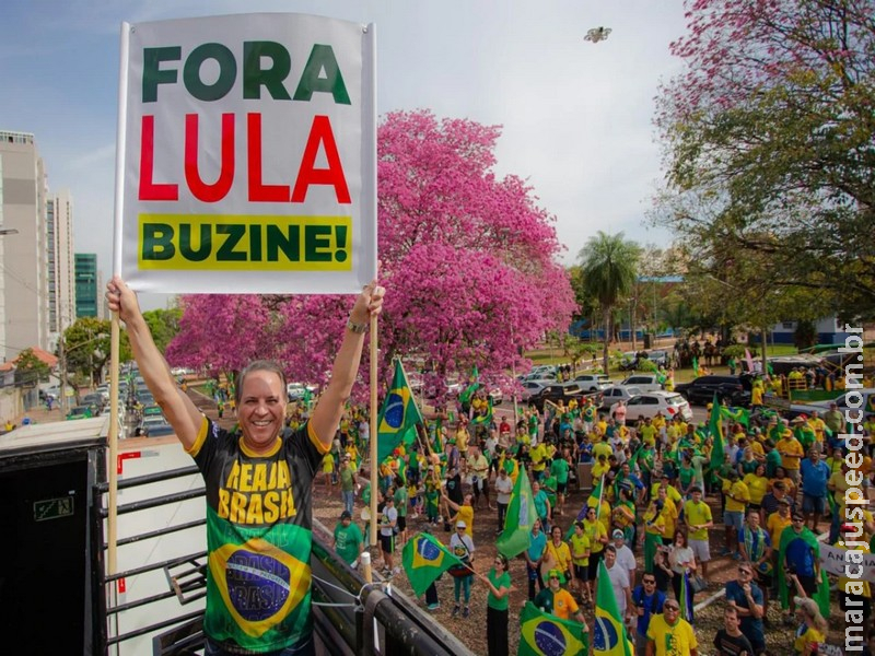 Coronel David convoca apoiadores para ato “Fora Lula” em Campo Grande