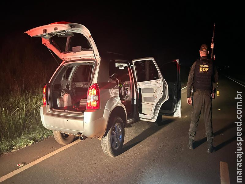 DOF recupera em Dourados veículo furtado no Rio Grande do Sul