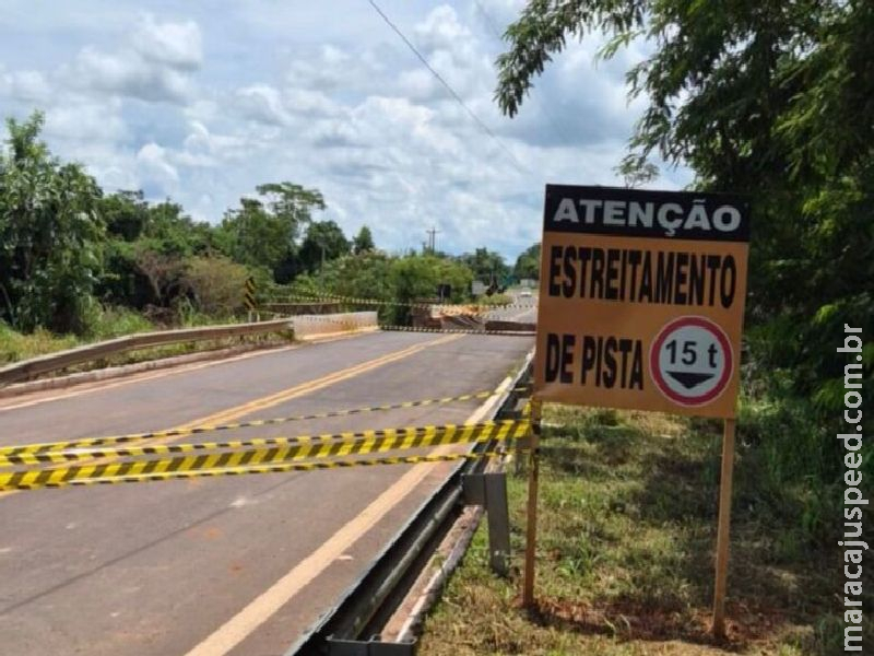 Estado estabelece rotas alternativas e contrato emergencial após ponte desabar com carreta pesada