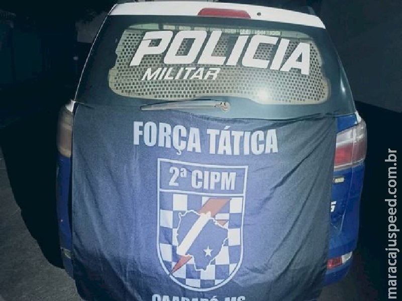 Força Tática cumpre mandado de prisão contra condenado por roubo em Caarapó