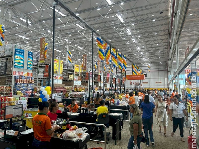 Homem é preso suspeito de furtar produtos em supermercado de Caarapó