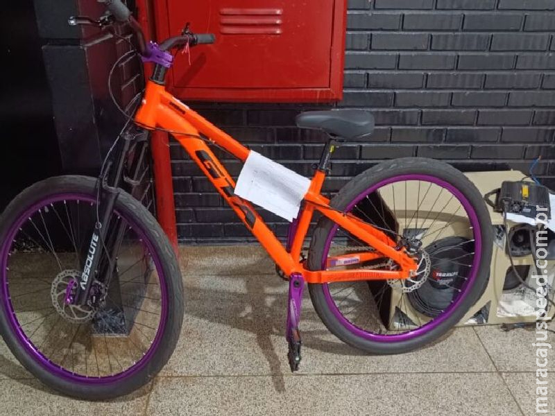 Jovem é preso em Dourados após tentar furtar bicicleta durante 