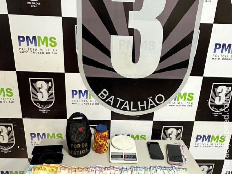 Monitorada pela Justiça e amiga são presas por tráfico em Dourados