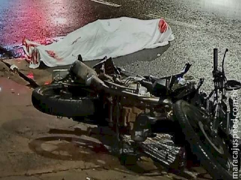 Motociclista morre ao bater em poste em Campo Grande 