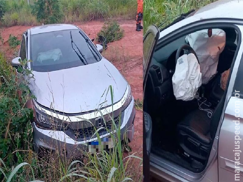 Motorista dorme ao volante e provoca acidente na BR-316, em Paraíso das Águas