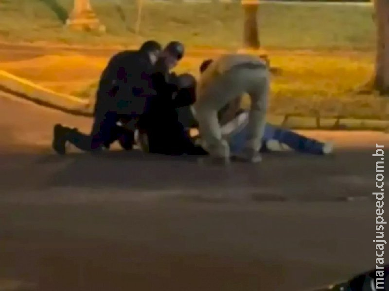 Motorista morde fiscal durante abordagem, mas acaba preso em MS 