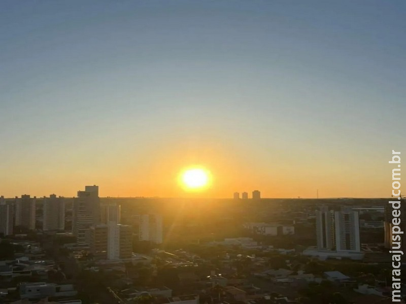 MS pode registrar calor de 38 °C no fim de semana e ter temporais no domingo