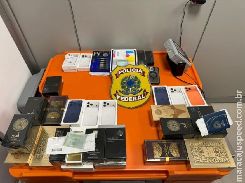 PF apreende mercadorias descaminhadas no Aeroporto Internacional de João Pessoa/PB